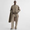 JACKET WITH ATTACHABLE SCARF | mastic leather