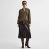 ZIP POLO | taupe-melange wool
