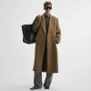 MAN'S COAT | tobacco cashmere