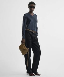 ARCH JEANS | black cotton