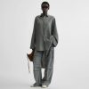 ZIP CARGO TROUSER | anthracite wool