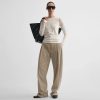 CREWNECK TOP | ivory cotton