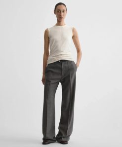 UNDERPINNING TANK TOP | ivory cotton